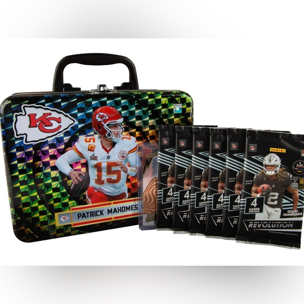 Panini Limited Collectors NFL Chiefs Trading Card Set w/Special Edition Case